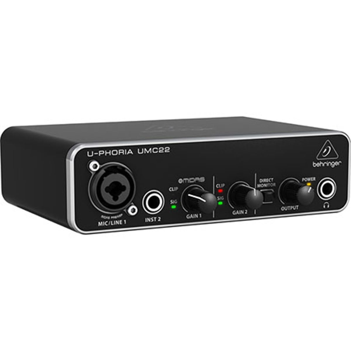 USB Audio Interface with Mic Preamplifier M465