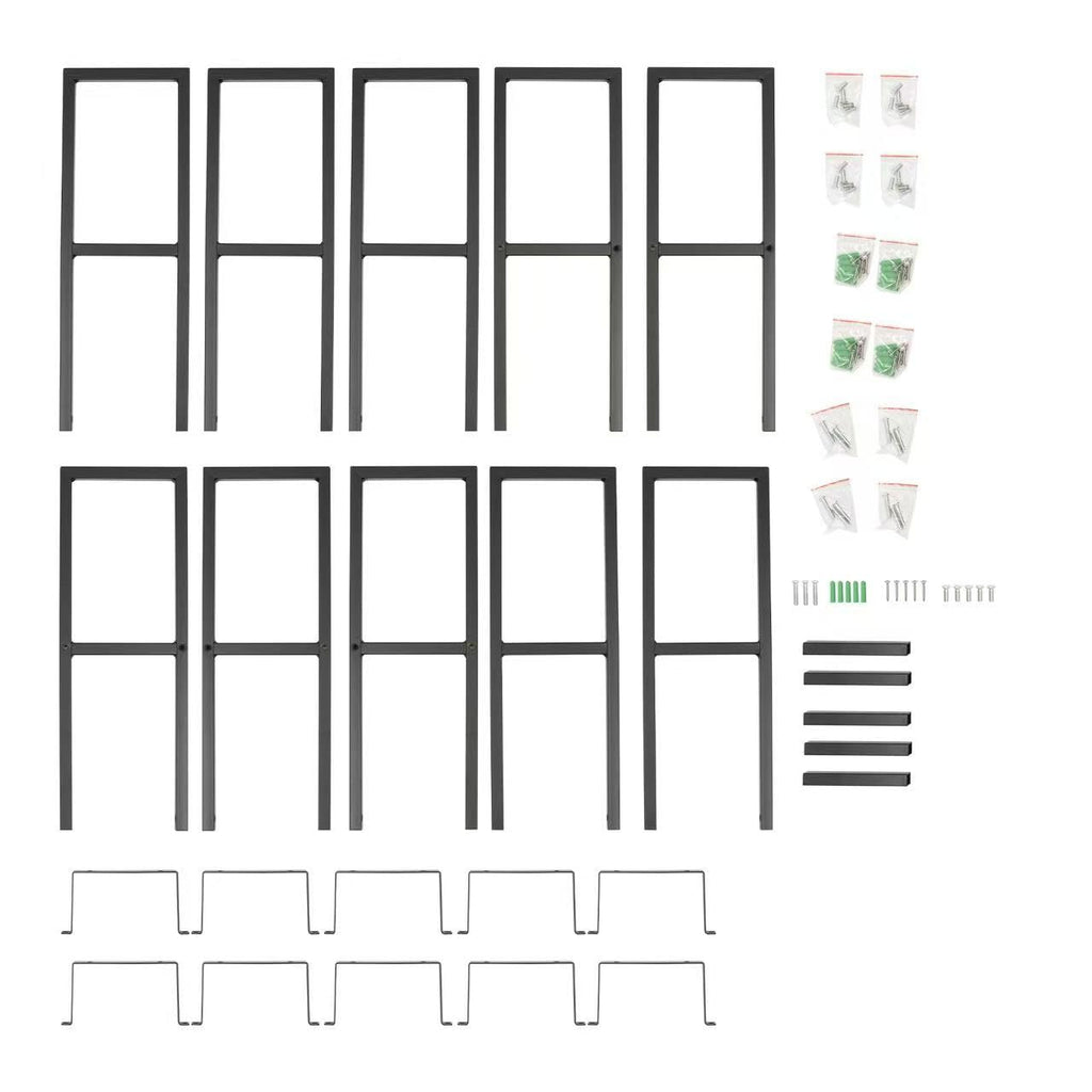 Wall Mount 34 Inch Media Storage Rack K16491