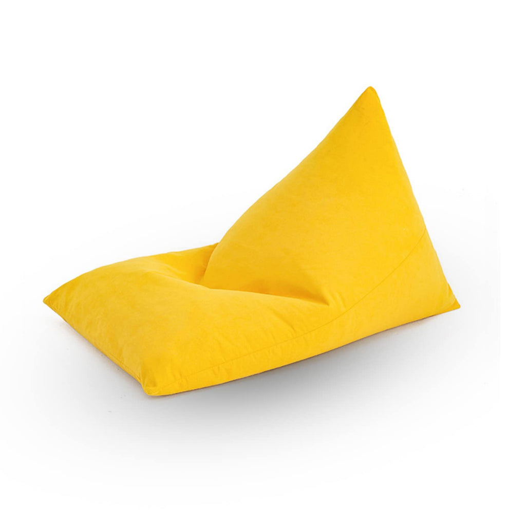 Yellow Beanbag Stuffed Animal Storage Chair Cover Q21343
