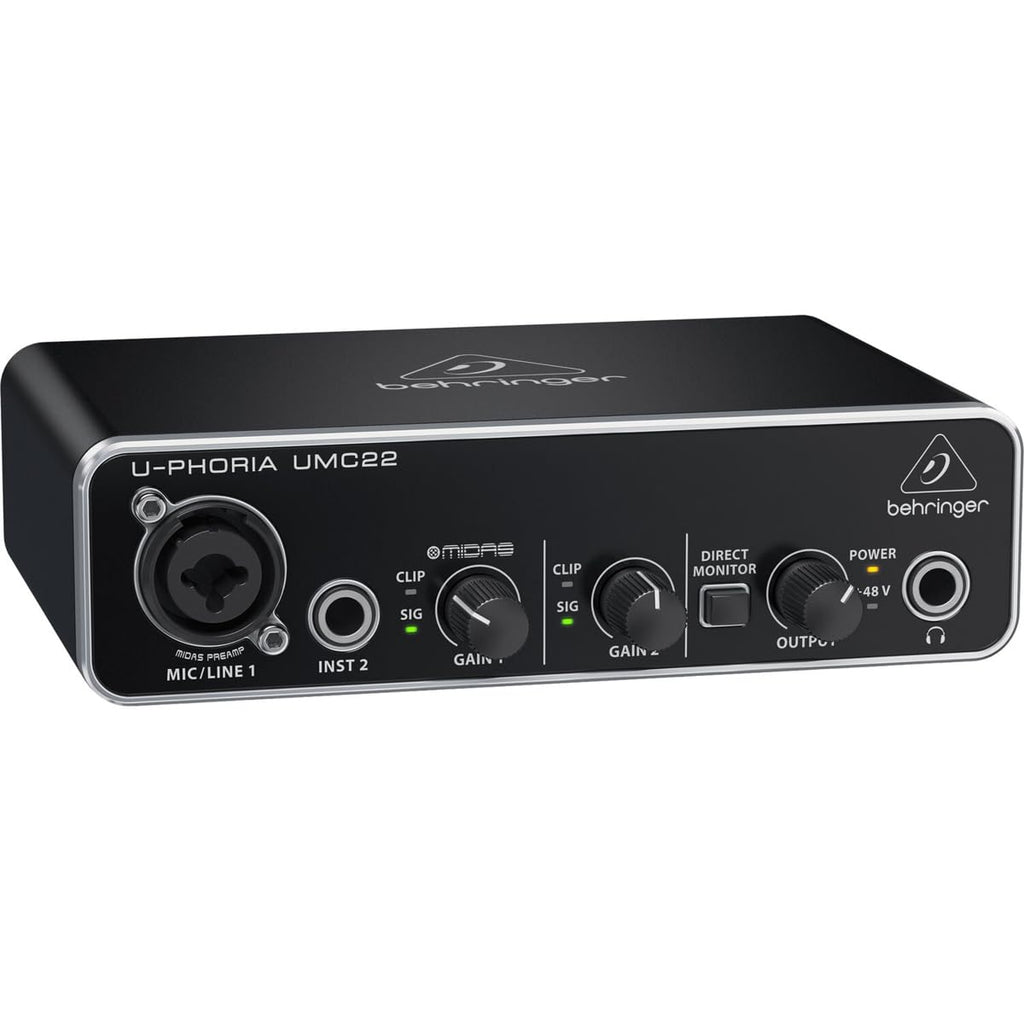 USB Audio Interface with Mic Preamplifier M465