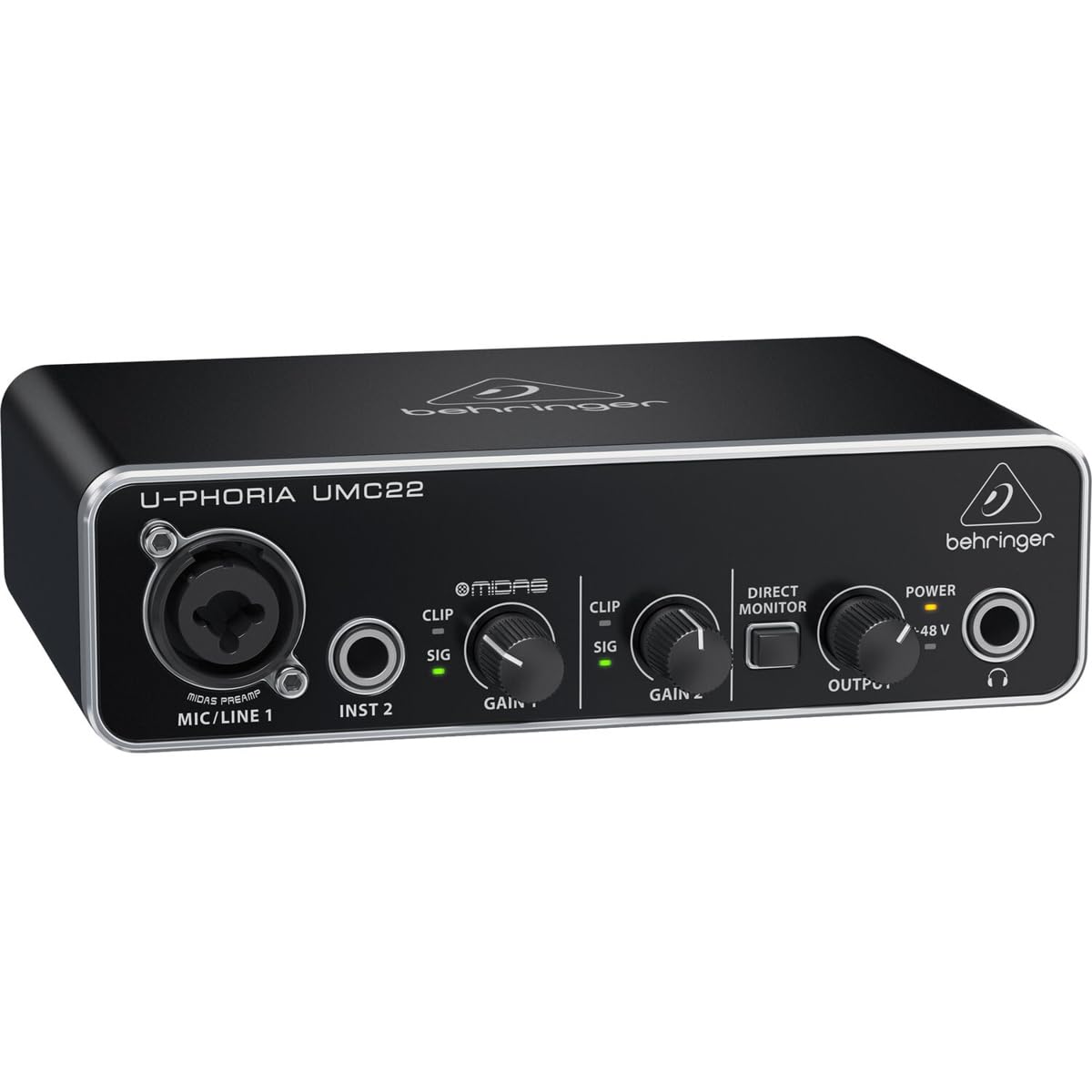 USB Audio Interface with Mic Preamplifier M465