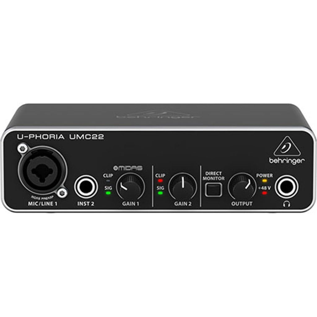 USB Audio Interface with Mic Preamplifier M465