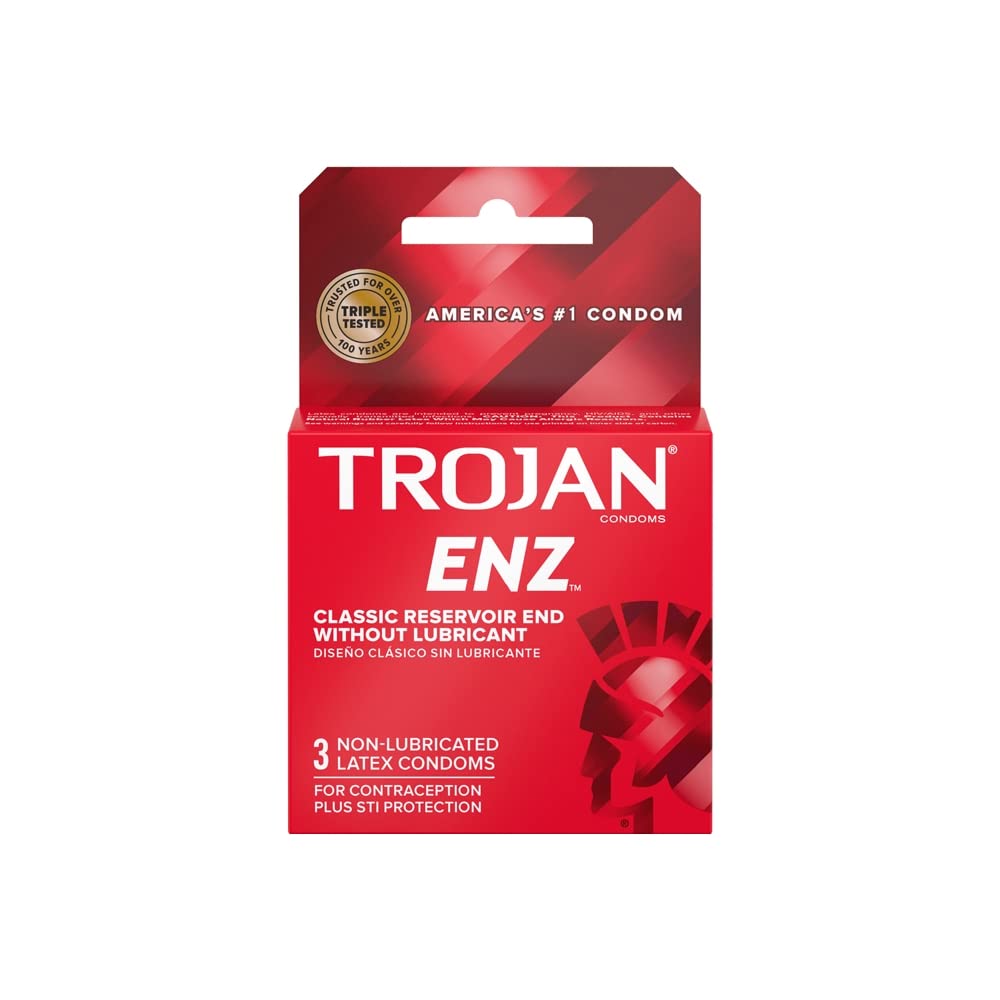 Non-Lubricated Latex Condoms 3 ct Pack of 2 J15494