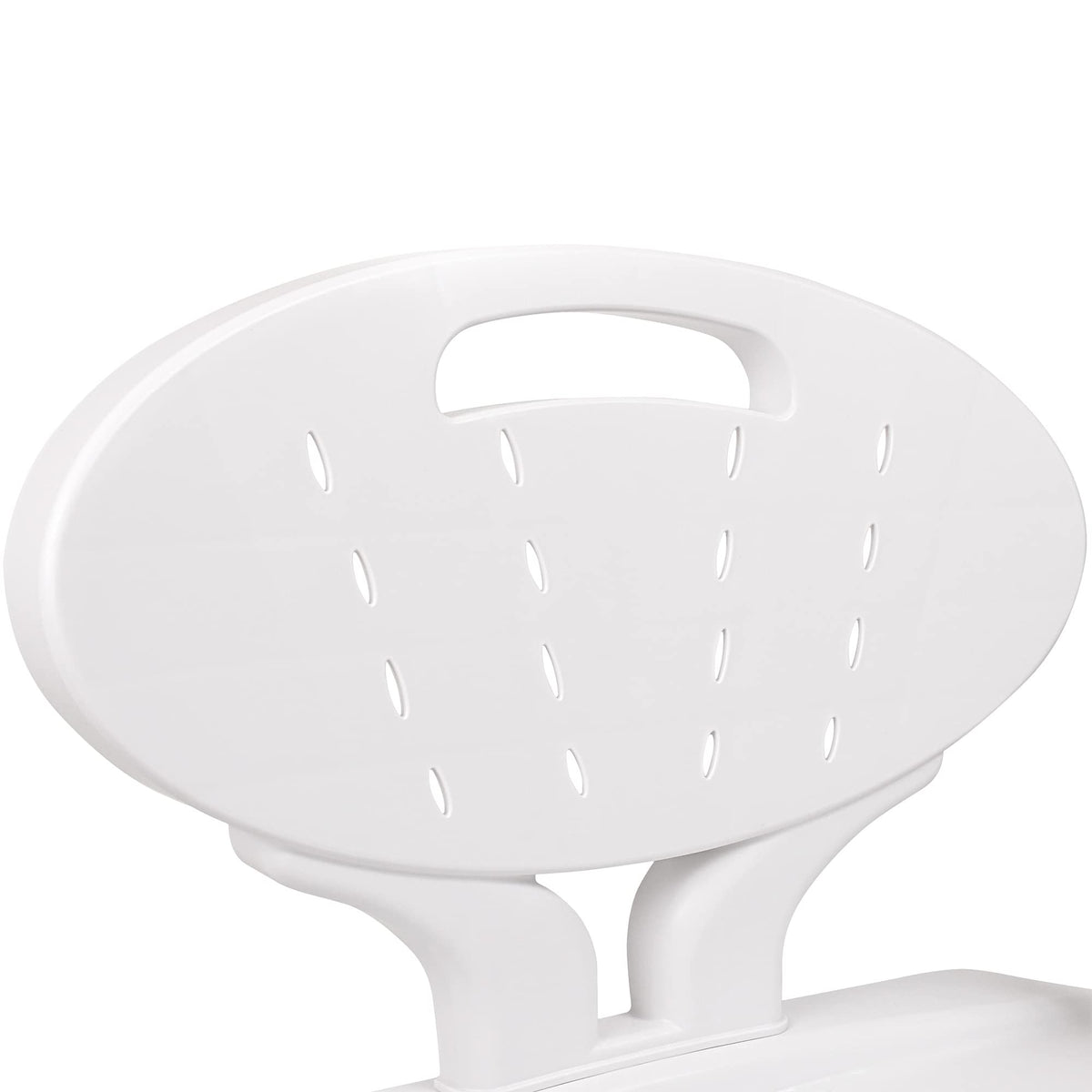 Shower Chair Bath Seat with Padded Arms, Removable Back and Adjustable Legs C9816