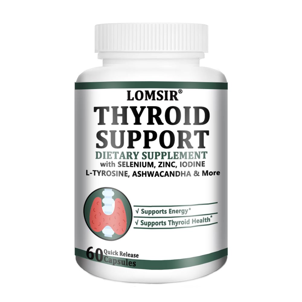 Selenium Iodine L-Tyrosine Ashwagandha 60 Capsules M16060