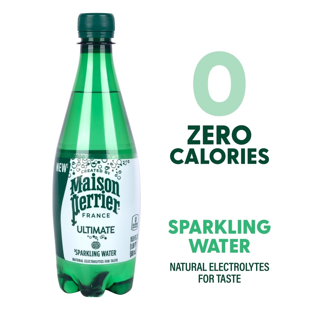 Sparkling Natural Mineral Water 16.9 Oz Case of 24 Q152585