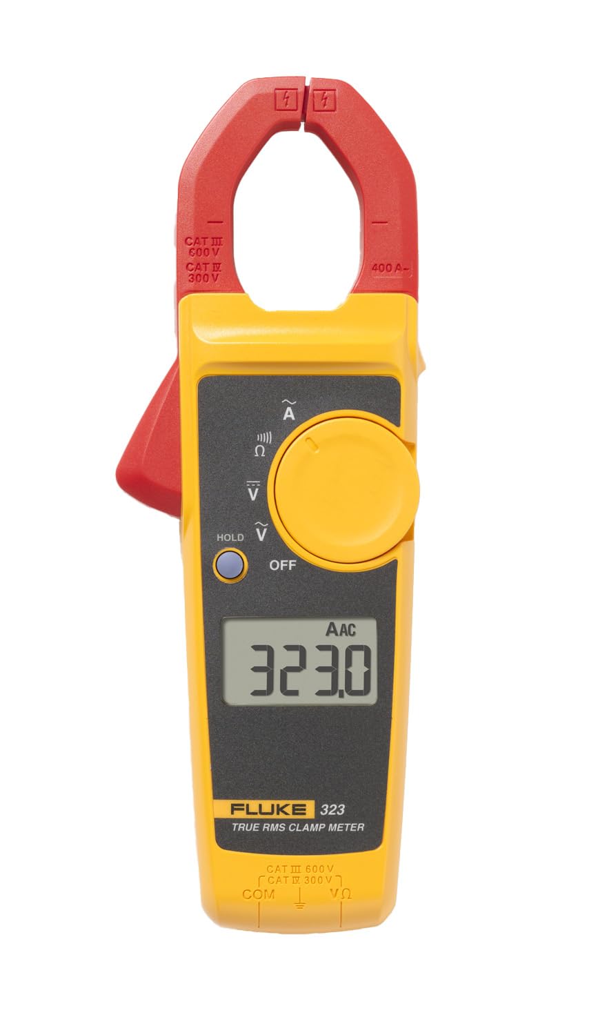 Clamp Meter, Measures AC Current to 400 A & AC/DC Voltage to 600 V R52171