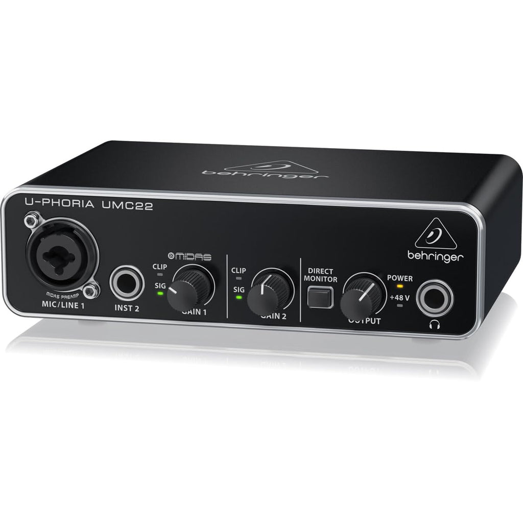 USB Audio Interface with Mic Preamplifier M465
