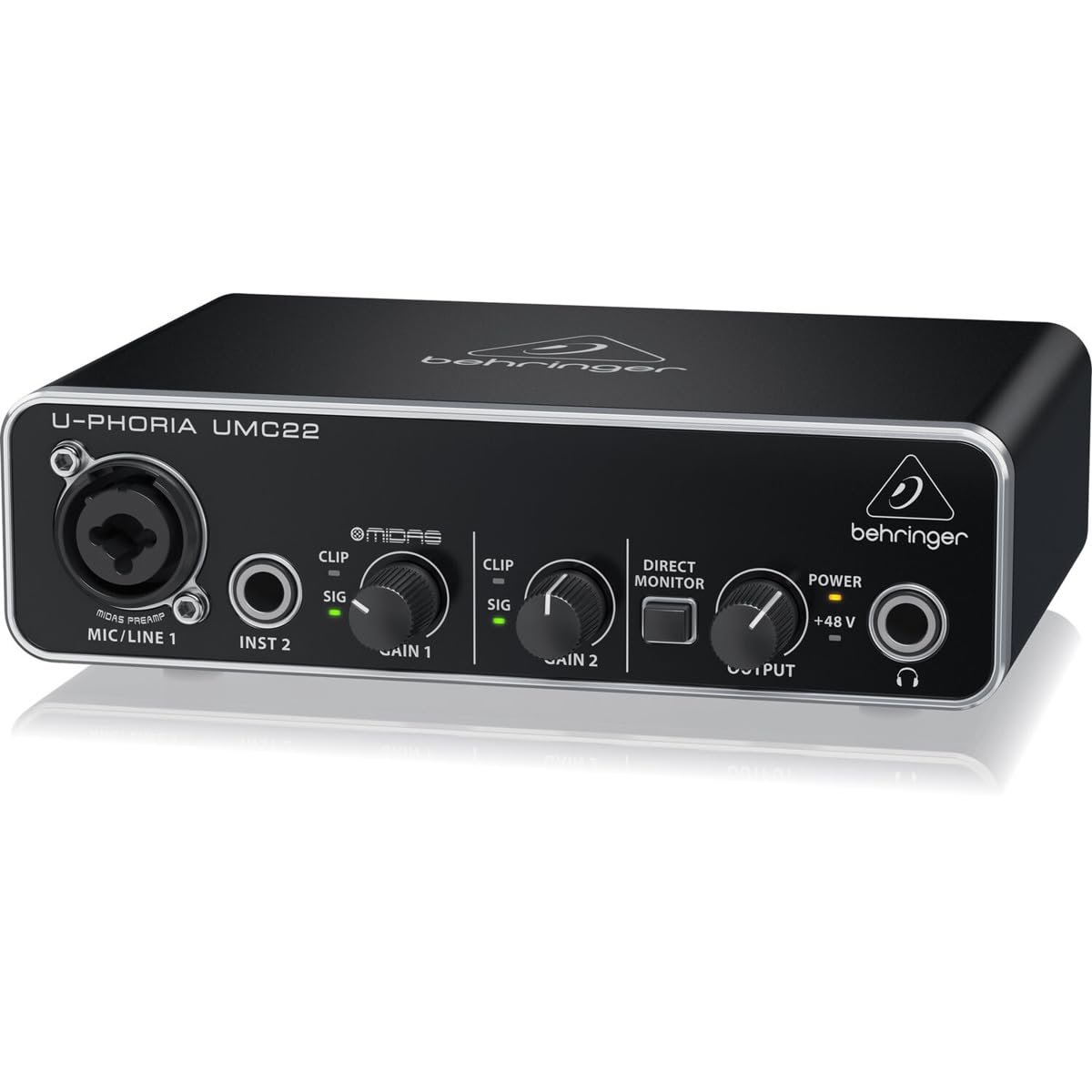 USB Audio Interface with Mic Preamplifier M465
