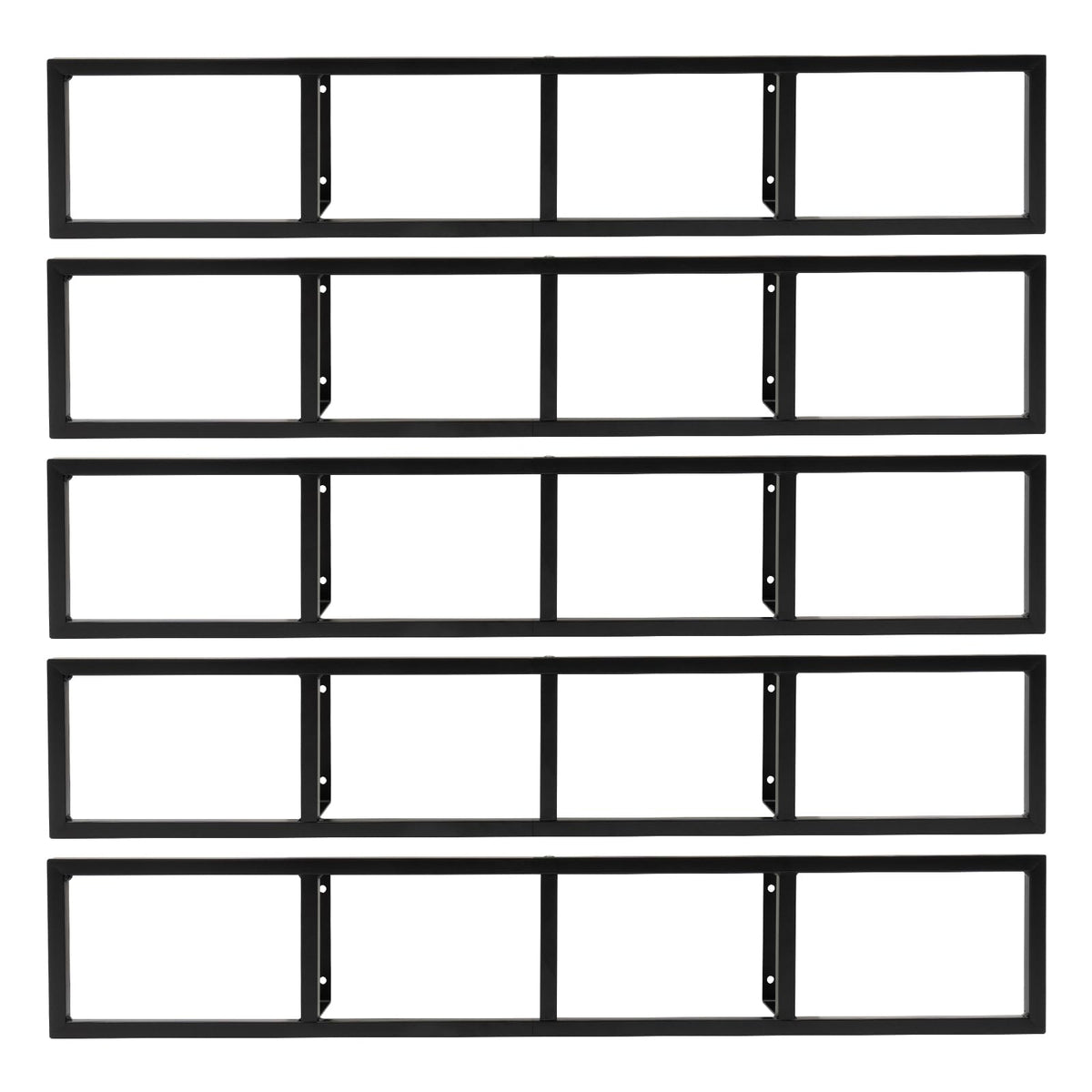 Wall Mount 34 Inch Media Storage Rack K16491