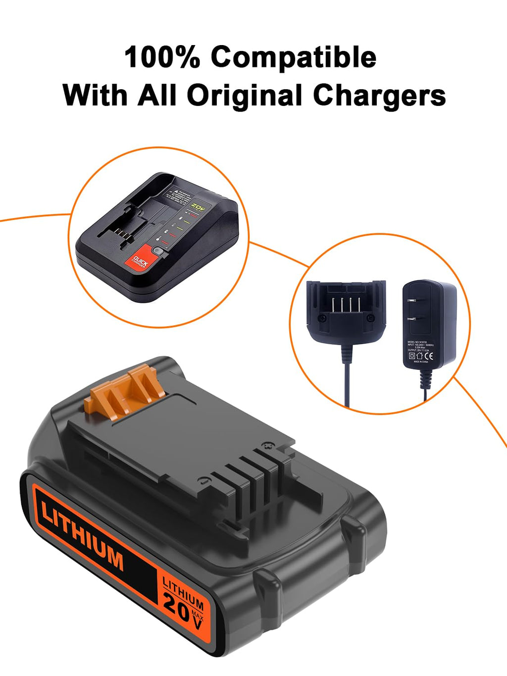 20 Volt MAX 2.0Ah Lithium ion Battery G834
