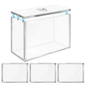 Acrylic Case 3 Pack, 8mm Magnetic Lid W249