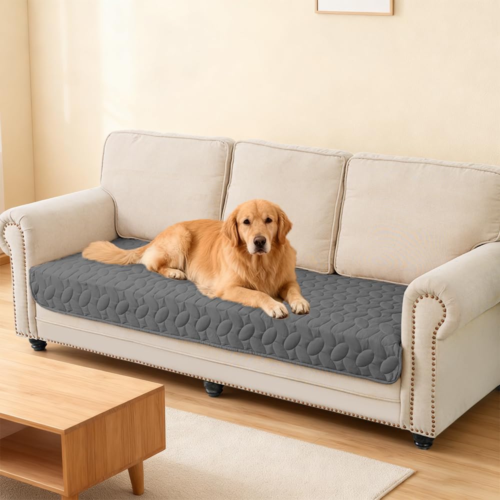 Waterproof Pet Bed Cover 30x70 Inch Dark Grey B651