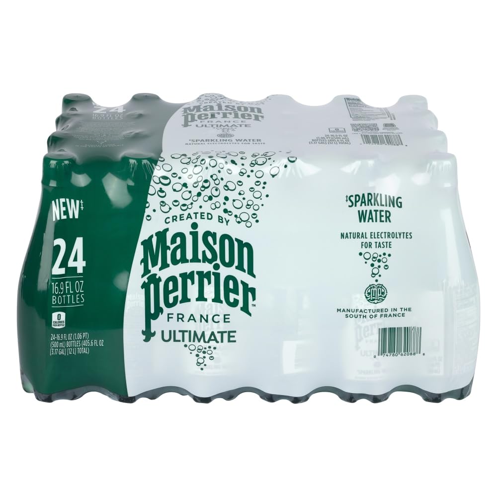 Sparkling Natural Mineral Water 16.9 Oz Case of 24 Q152585