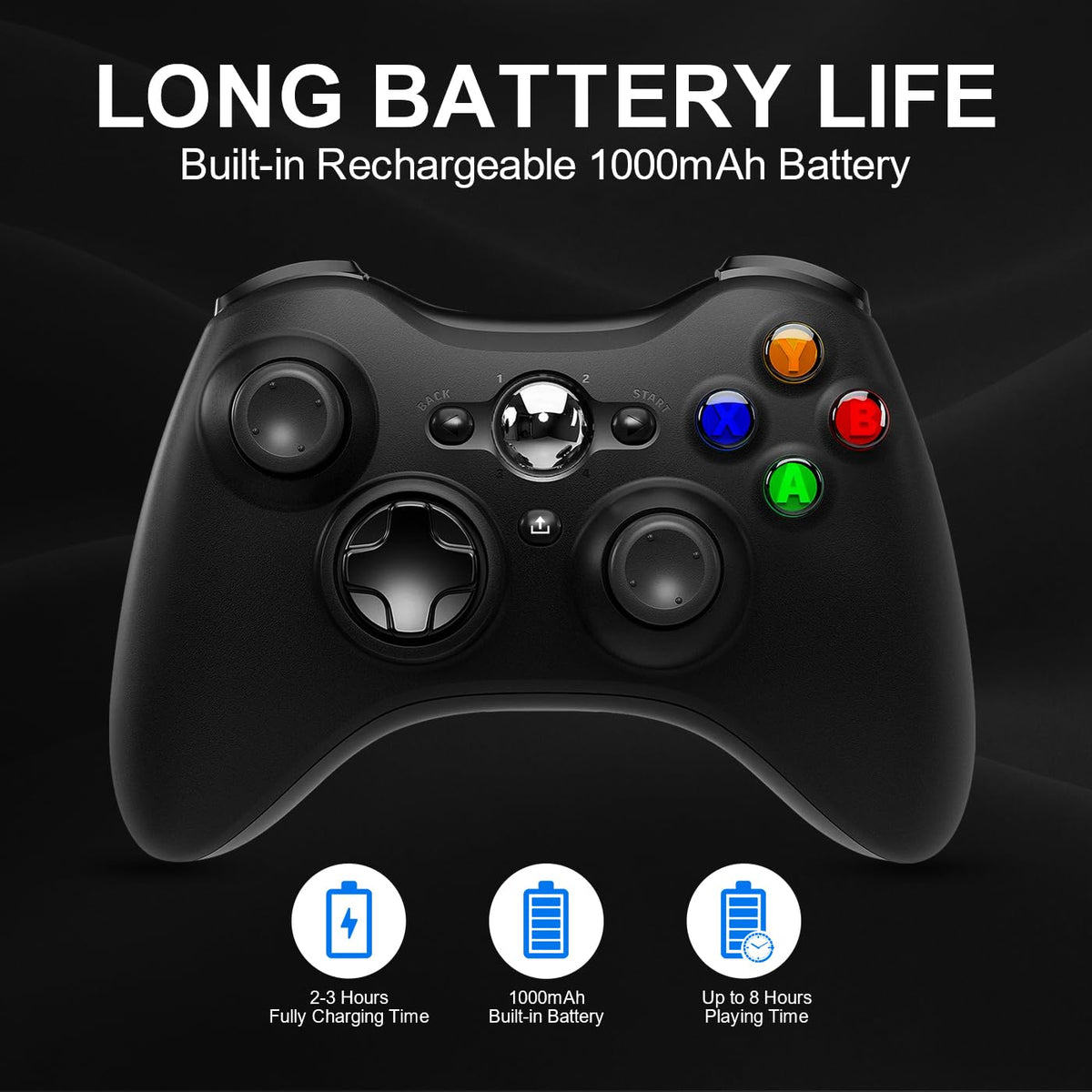 Wireless Xbox Controller Black J207