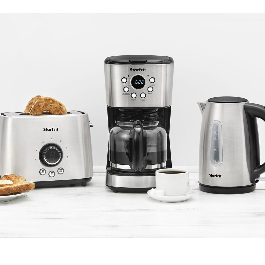 Programmable 12 Cup Stainless Steel Coffee Maker U78861