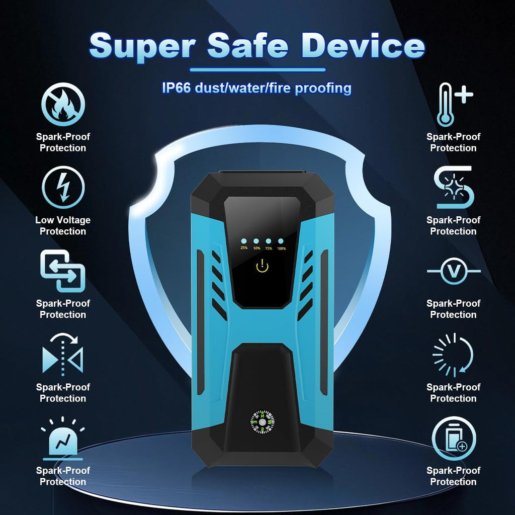 6000A Peak 12v Jump Starter O25818
