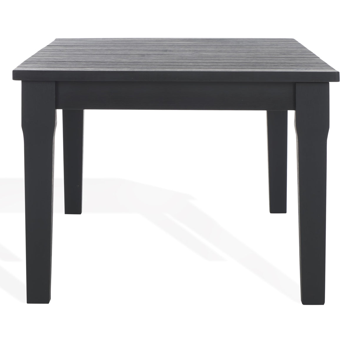 Black Solid Wood Coffee Table T475