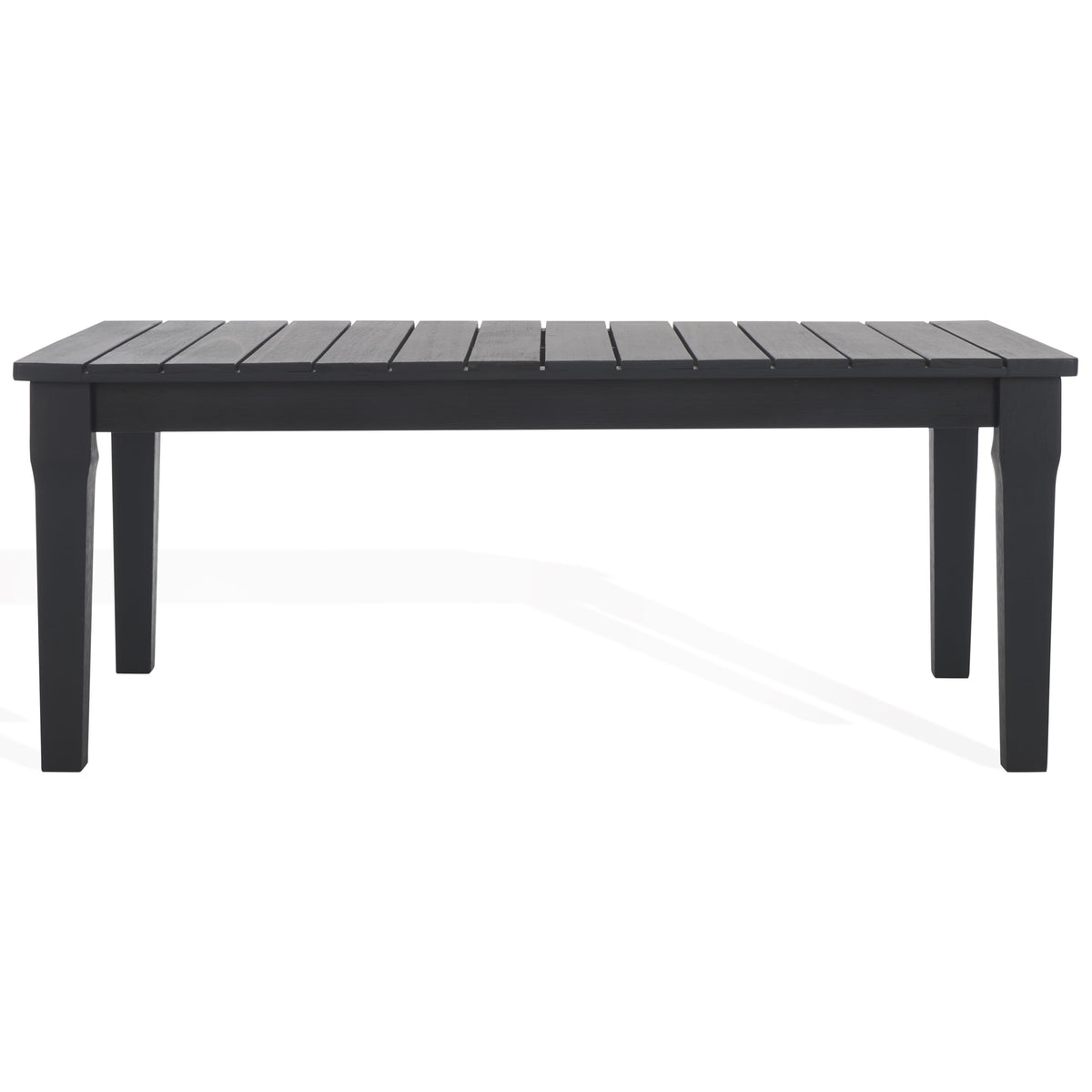 Black Solid Wood Coffee Table T475