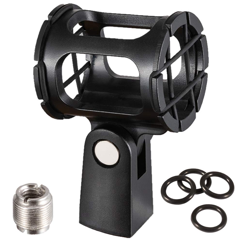 Microphone Shock Mount Holder Clip Anti-Vibration for Condenser Shotgun Mic T9805