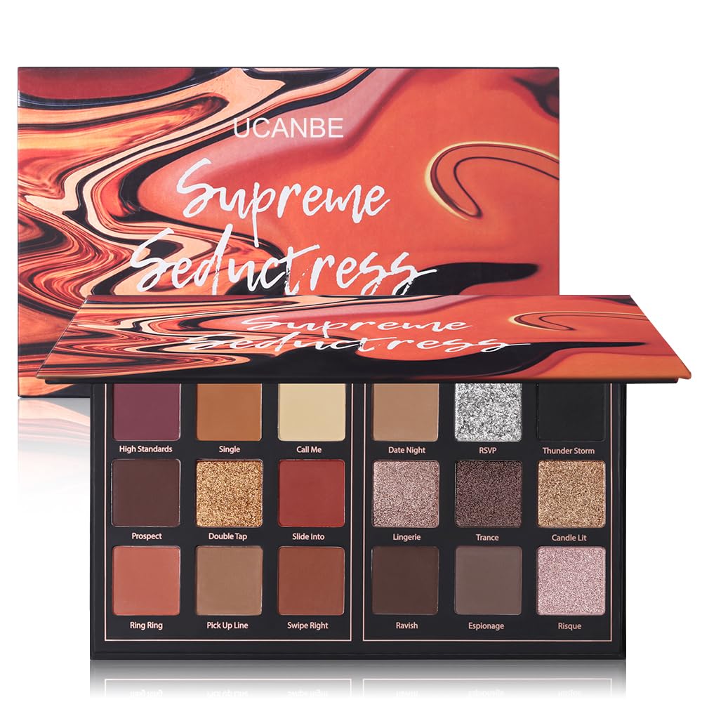 18 Colors Matte Shimmer Glitter Eyeshadow Palette A2892
