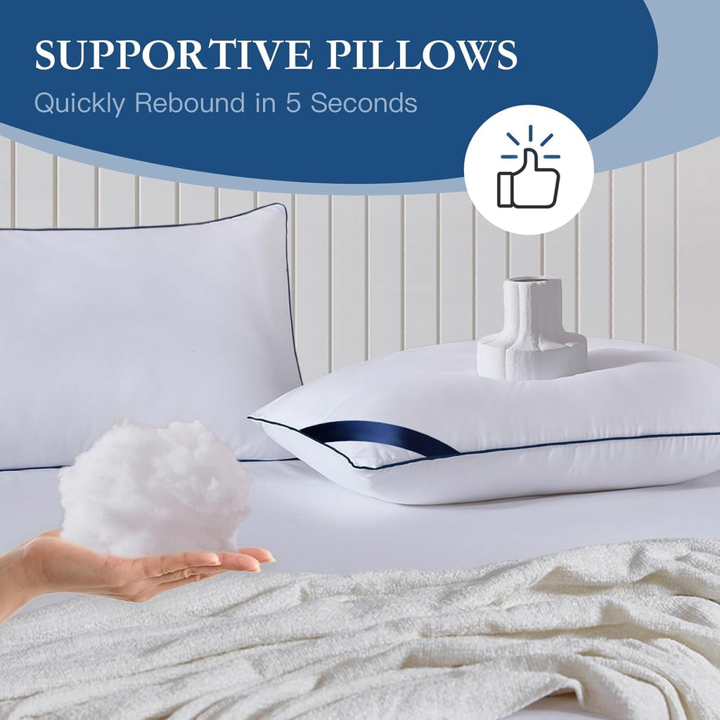 King Size Set of 2 Bed Pillows N3477