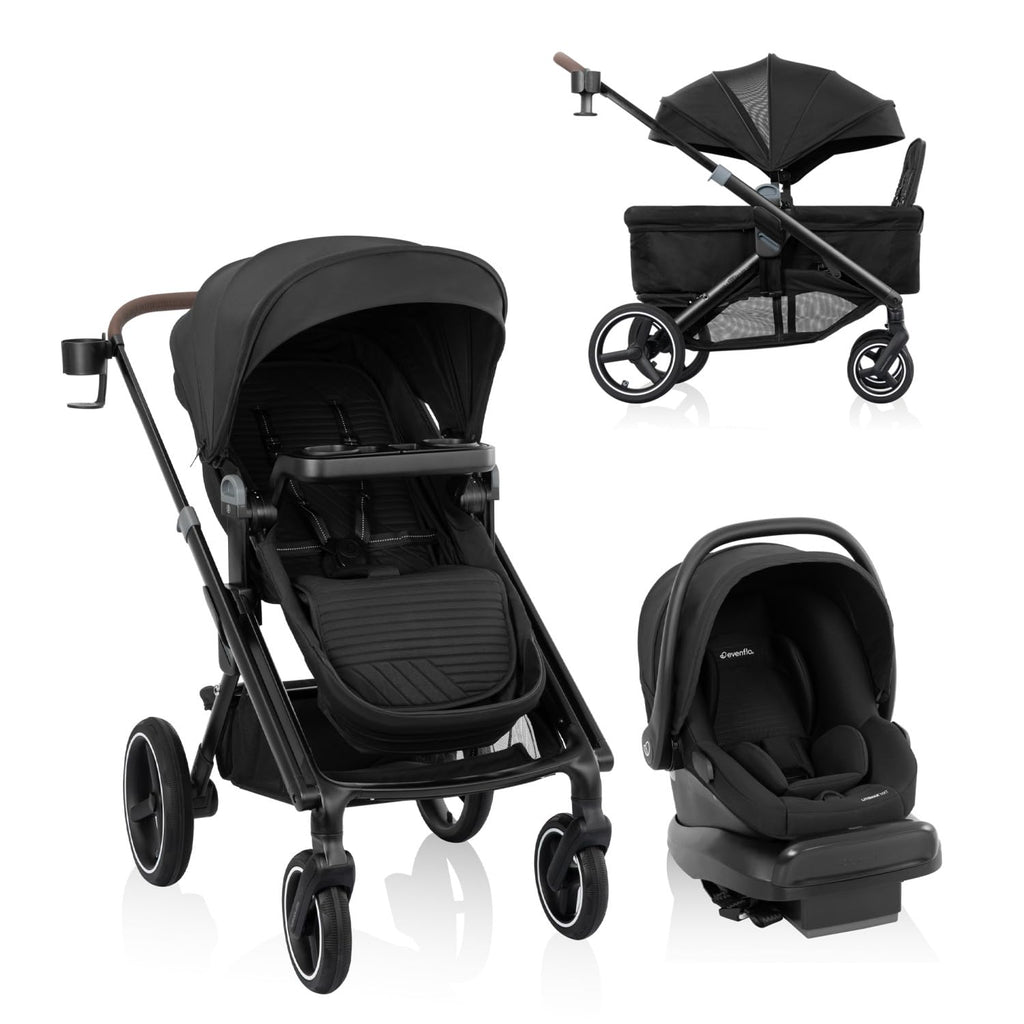 Stroller to Wagon Travel System with Car Seat P746