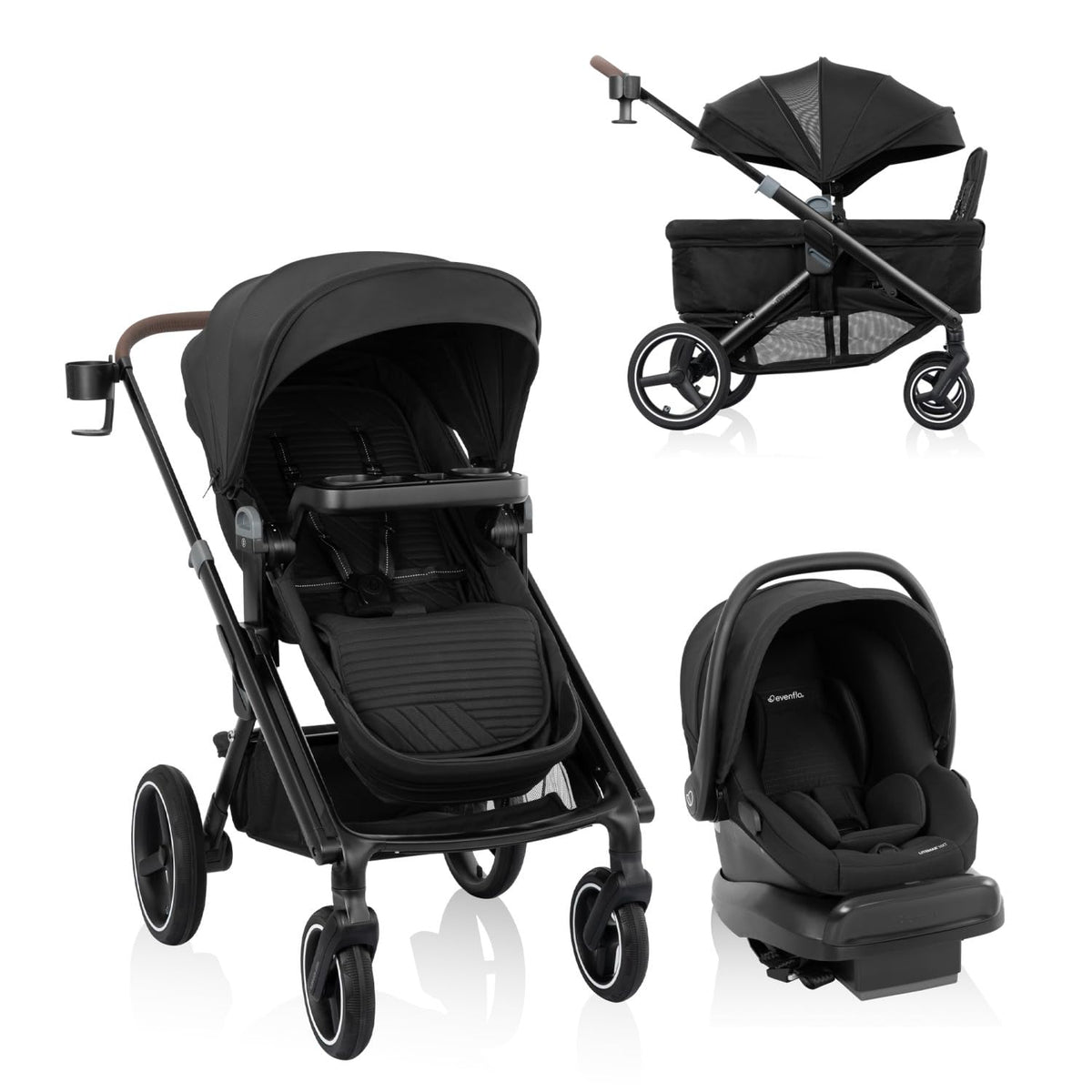 Stroller to Wagon Travel System with Car Seat P746