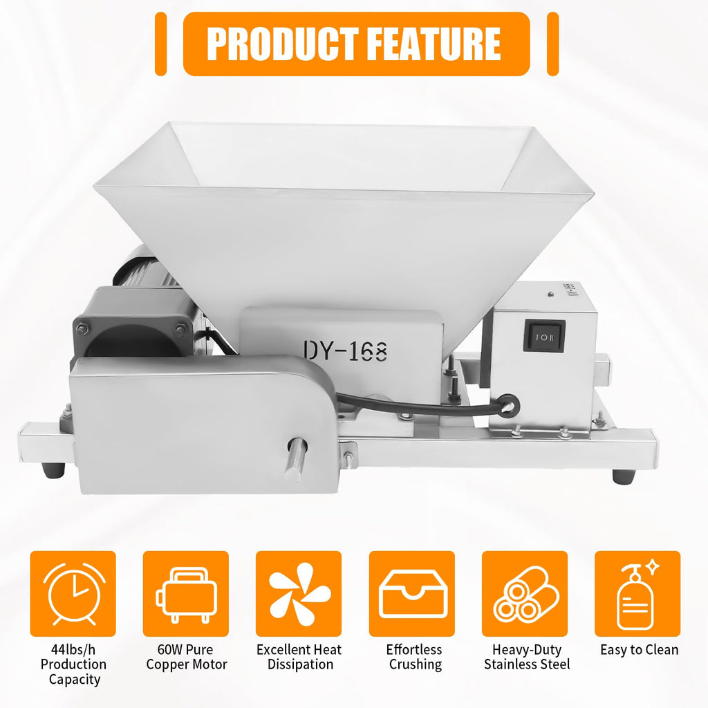 4L Stainless Steel Electric Fruit Crusher N4684