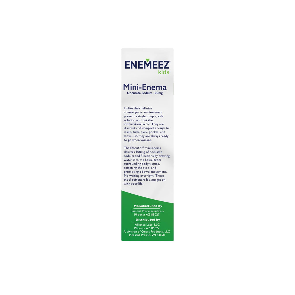 Kids Enema Single-Use Tubes T264405