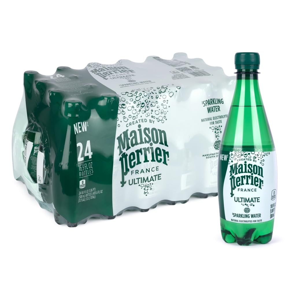 Sparkling Natural Mineral Water 16.9 Oz Case of 24 Q152585