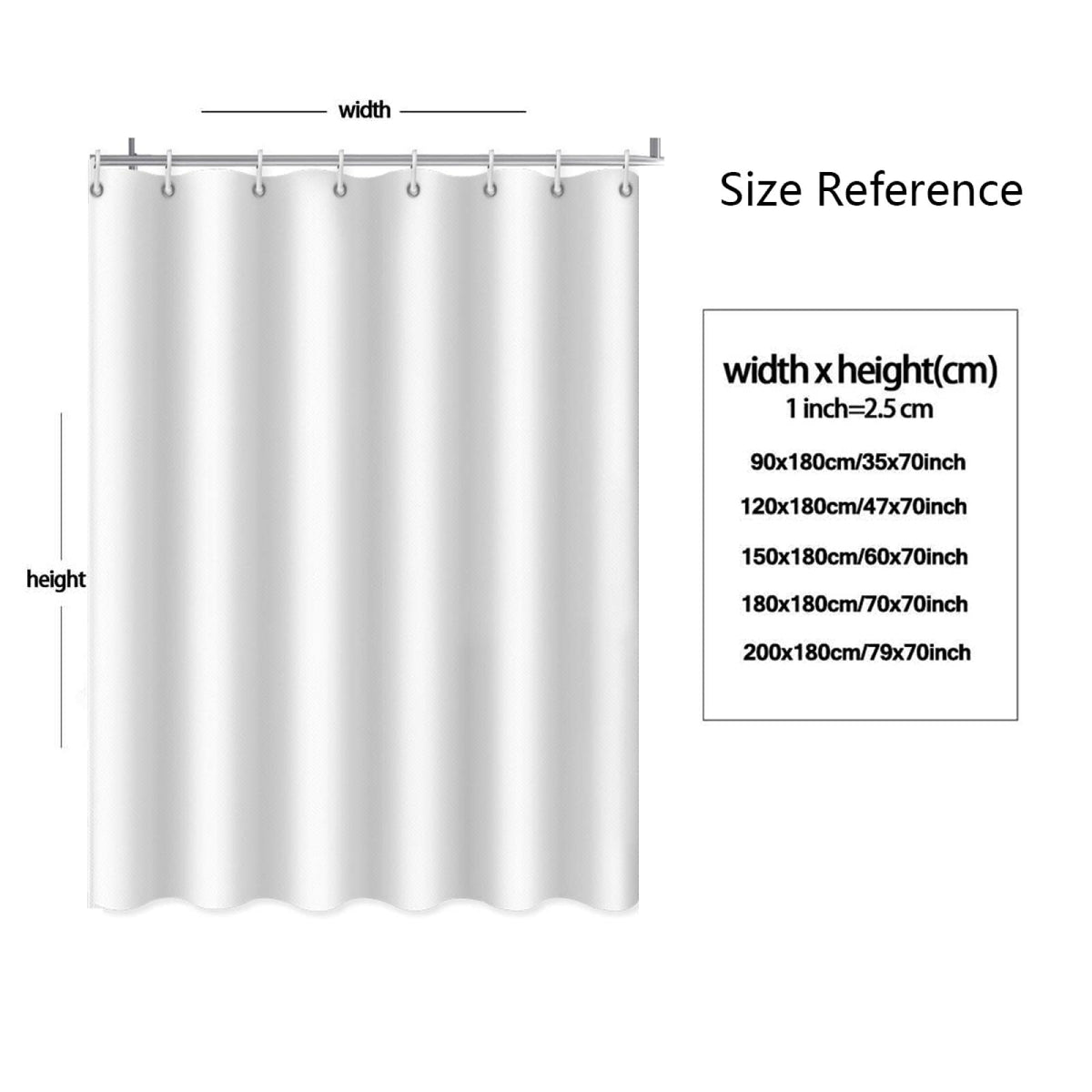 Sage Green Geometric Bath Curtain 54x78 Inches V244