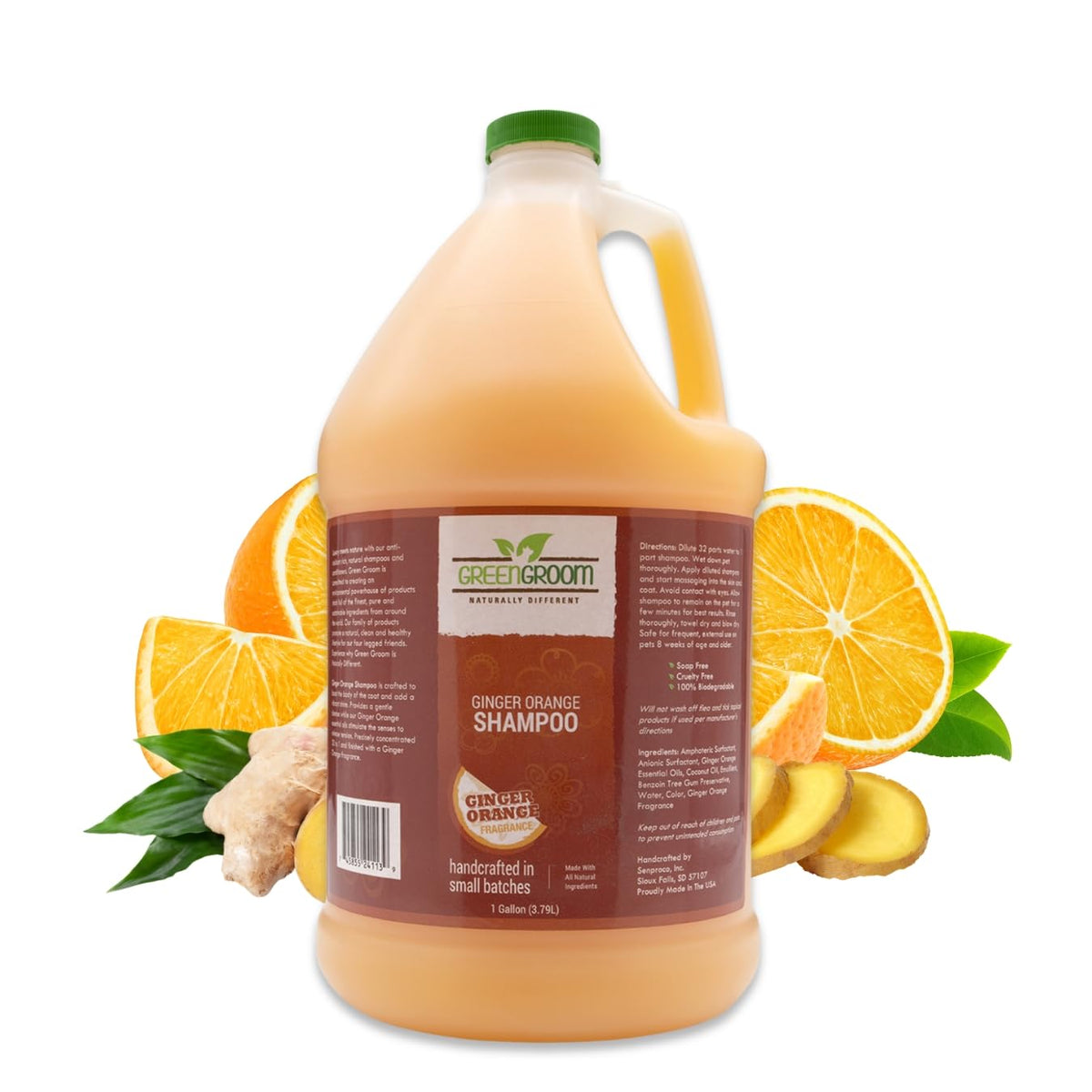 Ginger Orange Calming Dog Shampoo 1 Gallon V980884