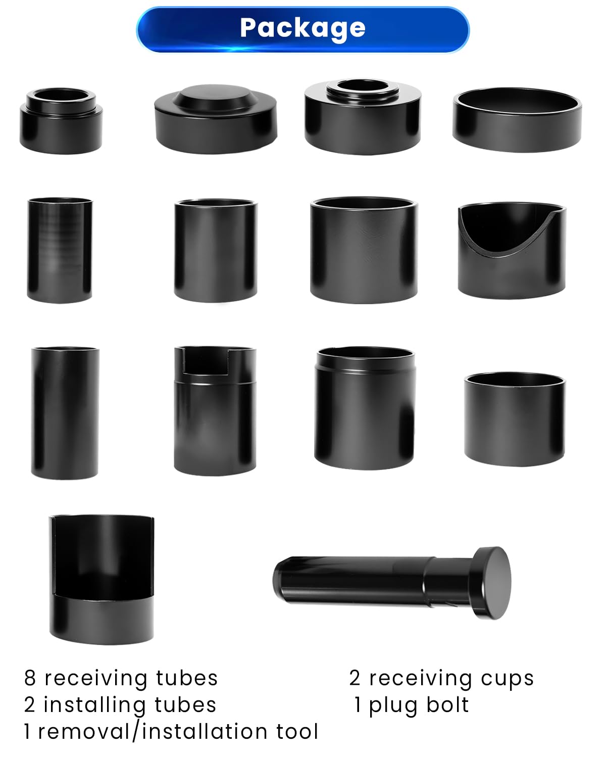 14pcs Ball Joint Service Adapter Set E156