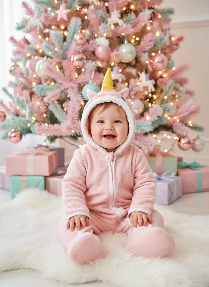Baby Fleece Hooded Footie 18-24 Months A720