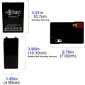 6V 4.5Ah Replacement SLA Battery - 12 Pack T38052