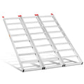 69" L x 50" W Tri-Fold Aluminum ATV Loading Ramp 1500lb Capacity C712