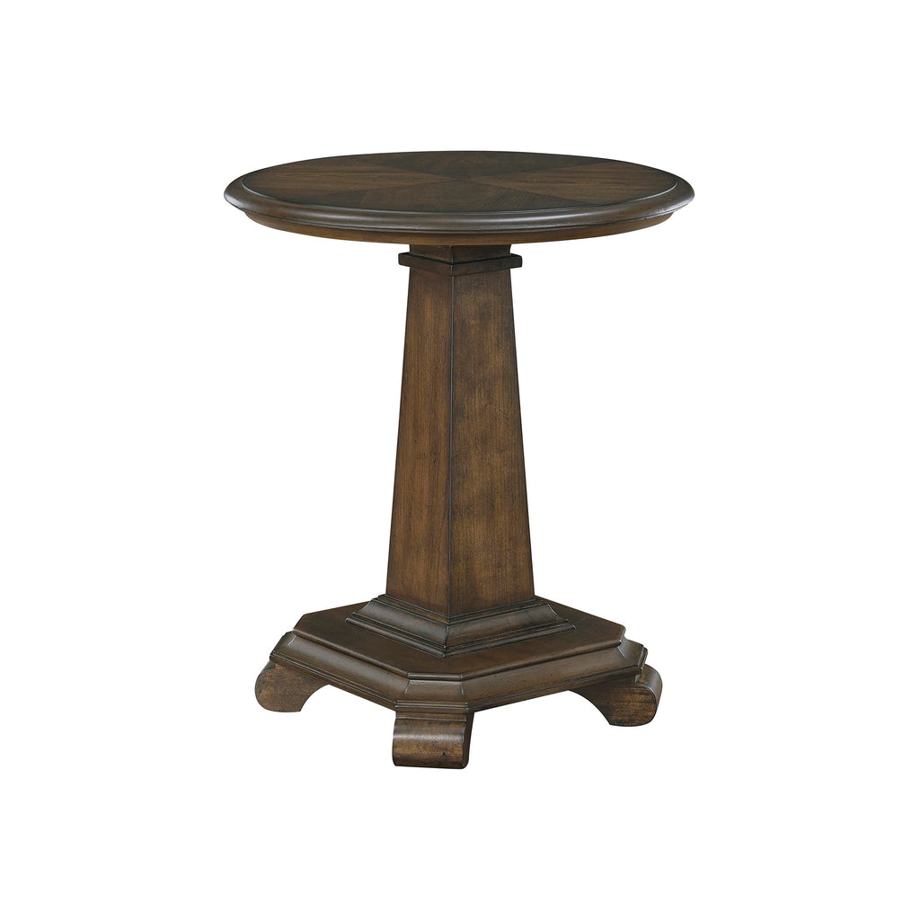 22" Round Wood End Table P335077