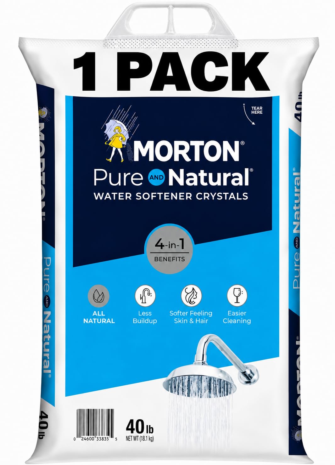 Water Softener Salt Crystals 40 pounds B17884
