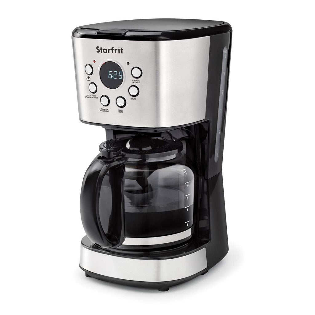 Programmable 12 Cup Stainless Steel Coffee Maker U78861