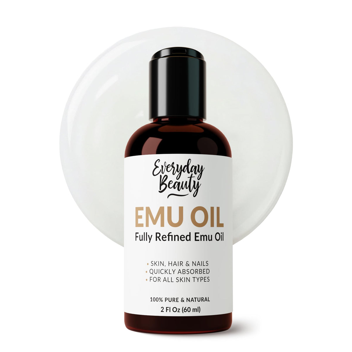 Australian Emu Oil 6X Refined 2 Fl Oz Q1465