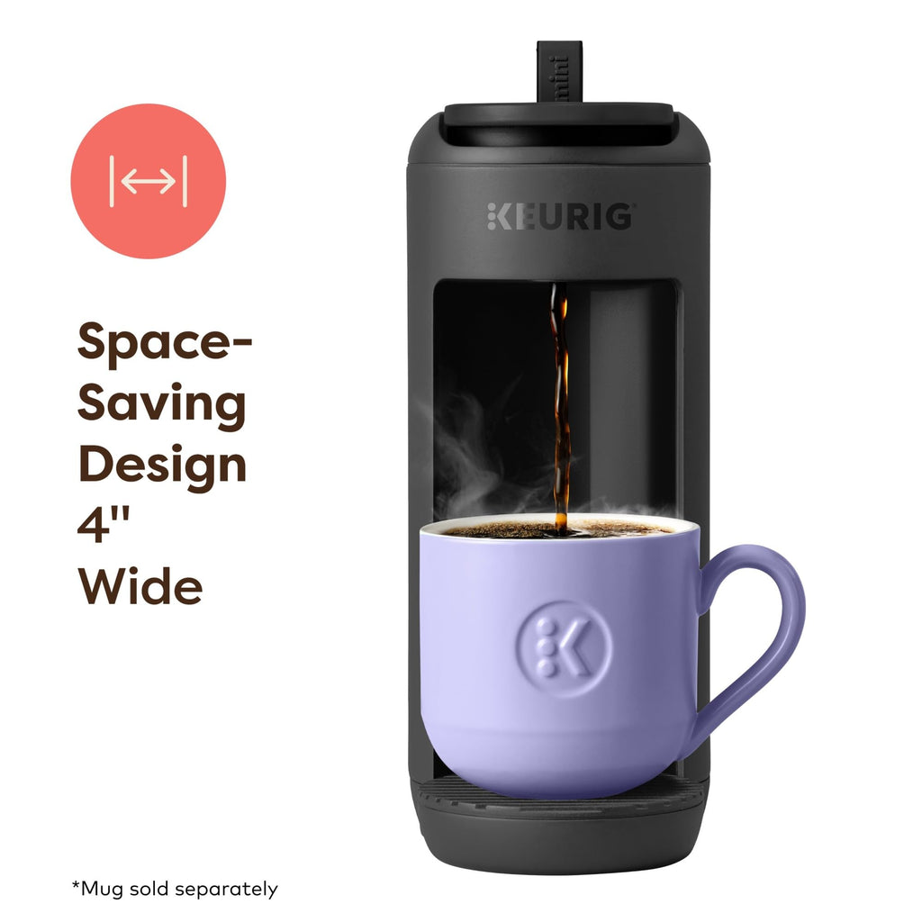 Single Serve K-Cup Pod Coffee Maker, Black L377450
