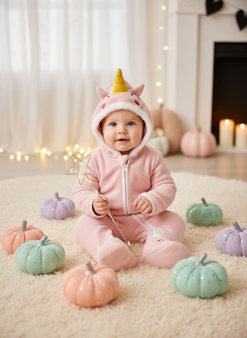 Baby Fleece Hooded Footie 18-24 Months A720