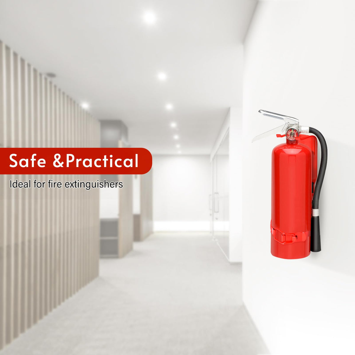 2.5LB Fire Extinguisher Mount Bracket Wall Mount Z455493