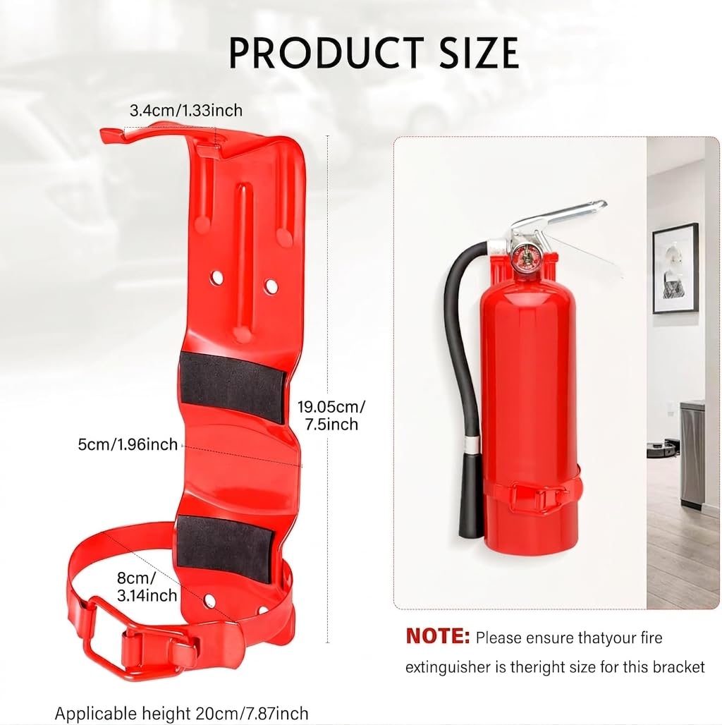 2.5LB Fire Extinguisher Mount Bracket Wall Mount Z455493