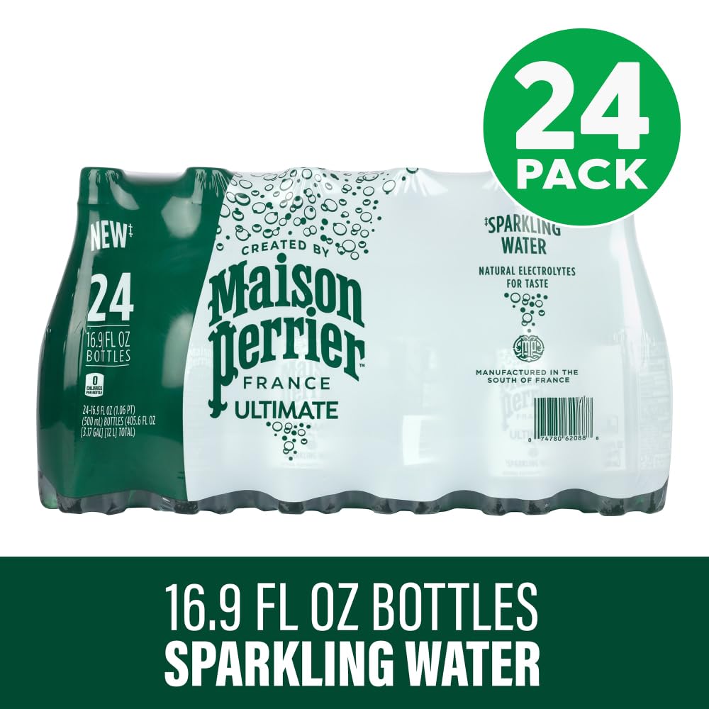 Sparkling Natural Mineral Water 16.9 Oz Case of 24 Q152585