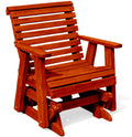 Cedar Wood Glider Chair J7396