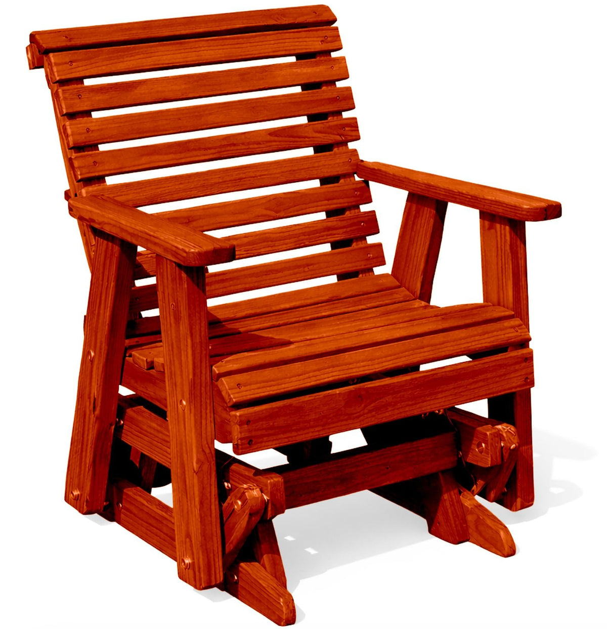 Cedar Wood Glider Chair J7396