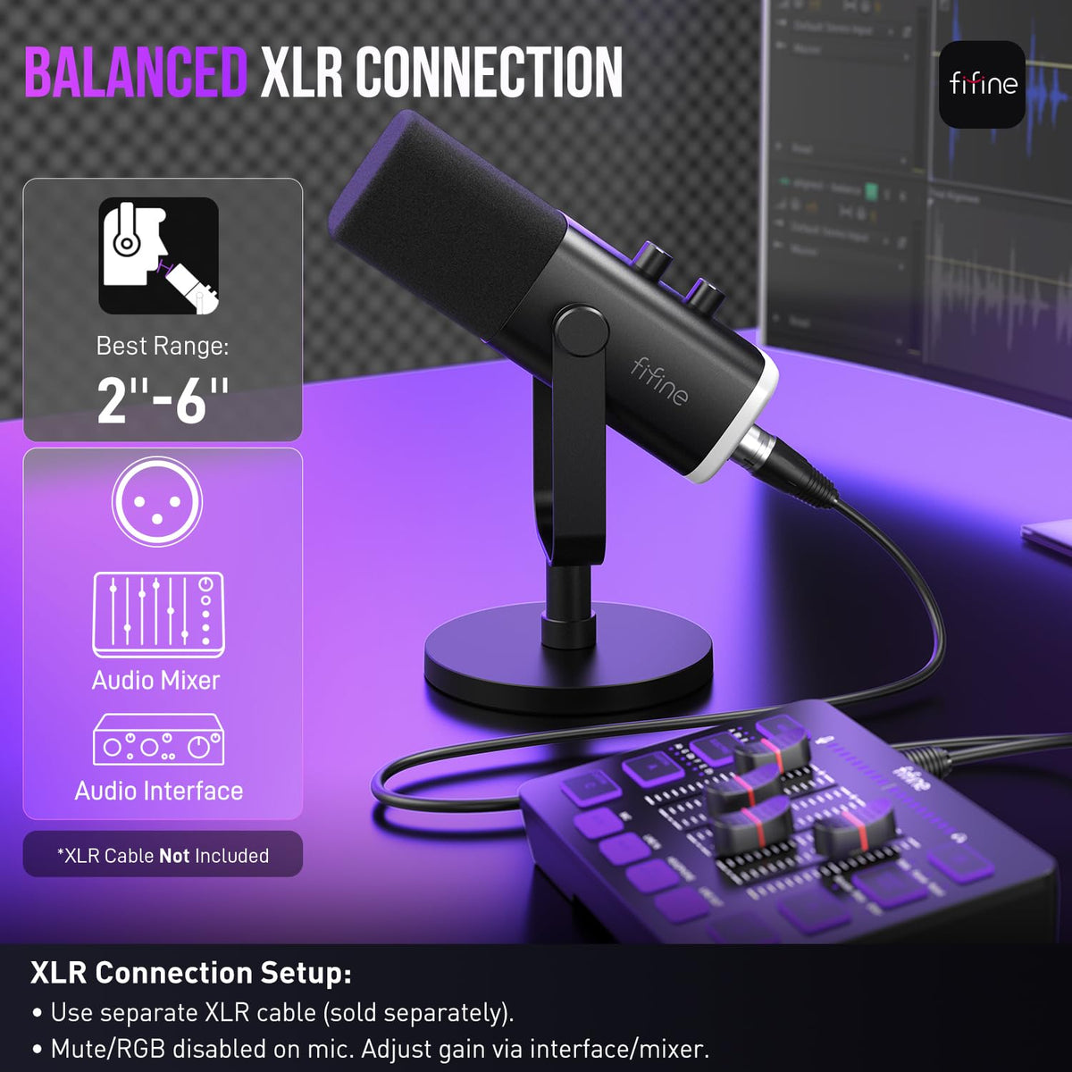 USB/XLR Dynamic Microphone U31516