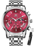 Waterproof Stainless Steel Chronograph Watch E3003